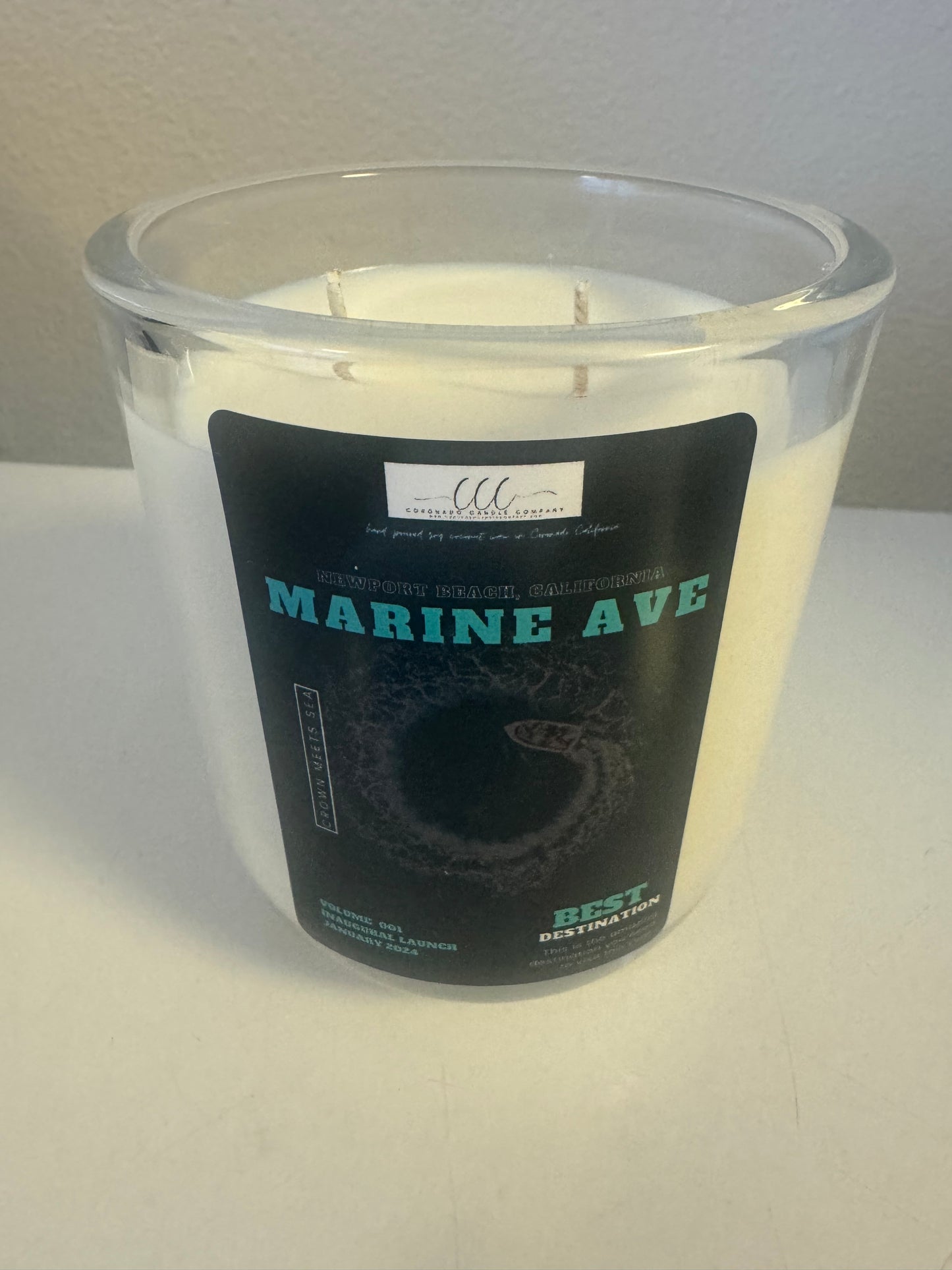 Marine Ave Candle