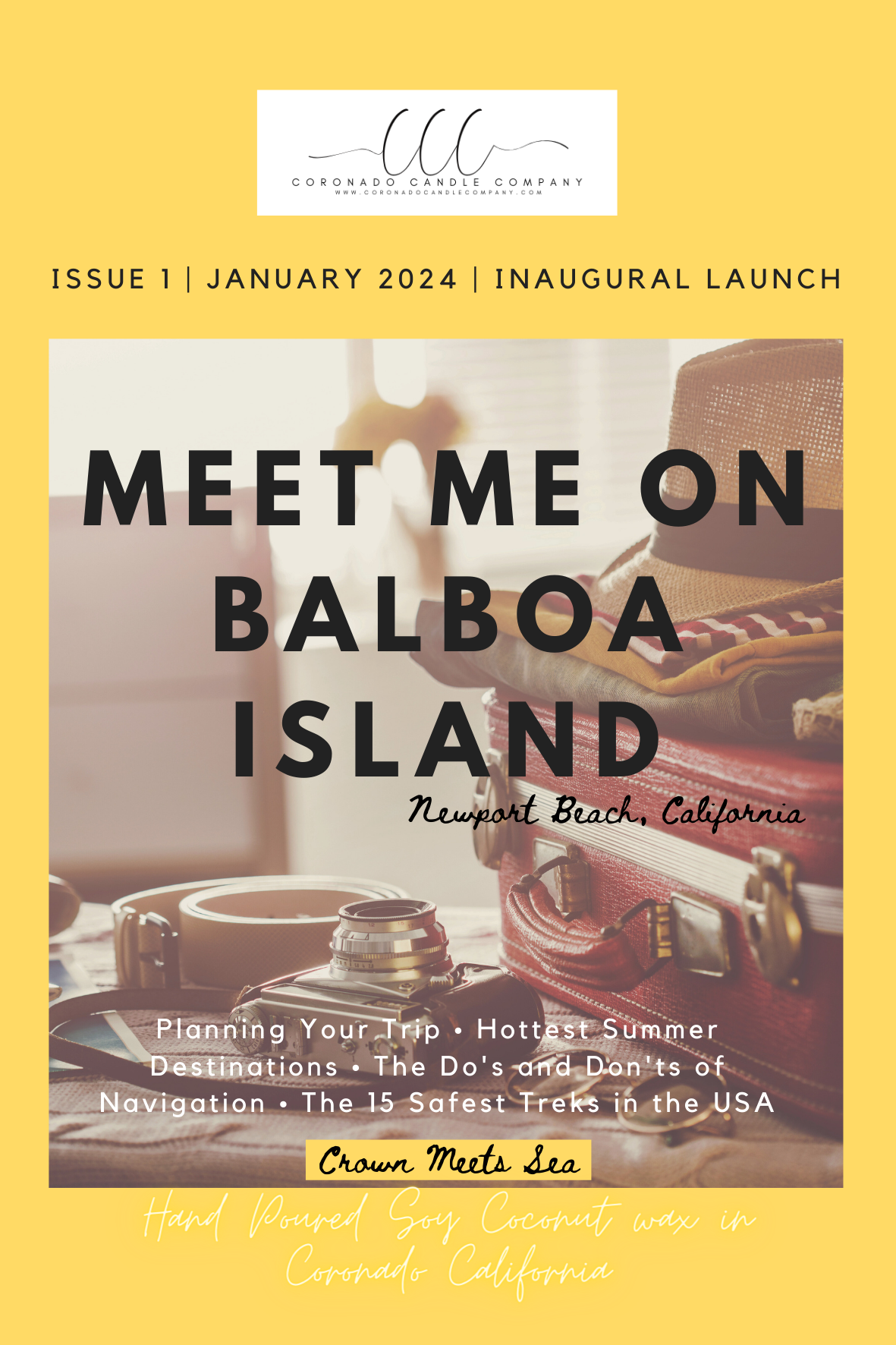 Meet me on Balboa Island Candle
