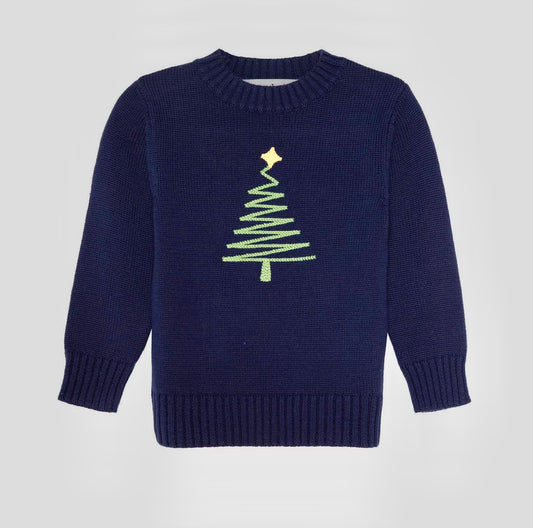 Children's Christmas Tree Sweater