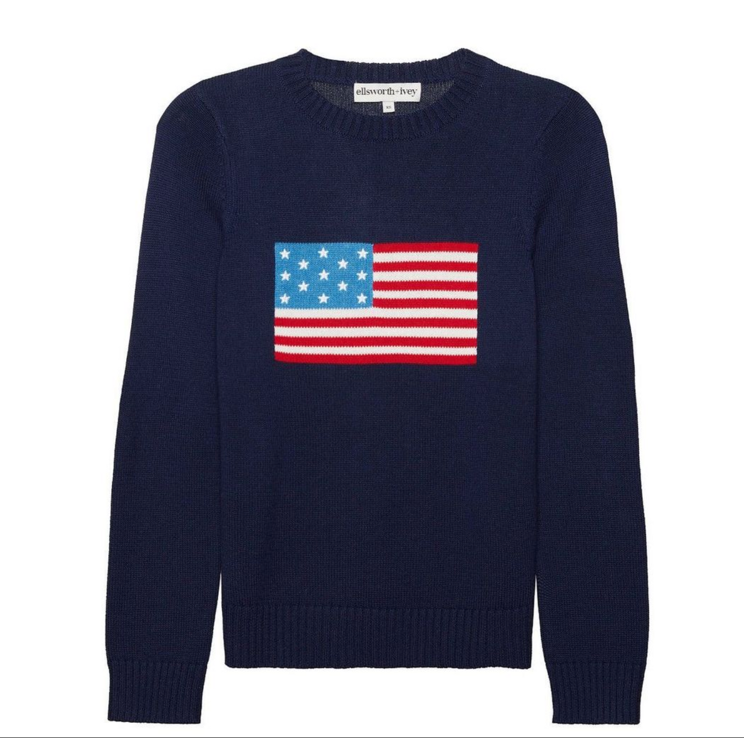 American Flag Crewneck Sweatshirt